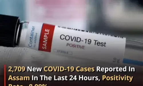 Covid-19 spike in Assam, positivity rate nearly doubles in a day Covid-19 spike in Assam, positivity rate nearly doubles in a day